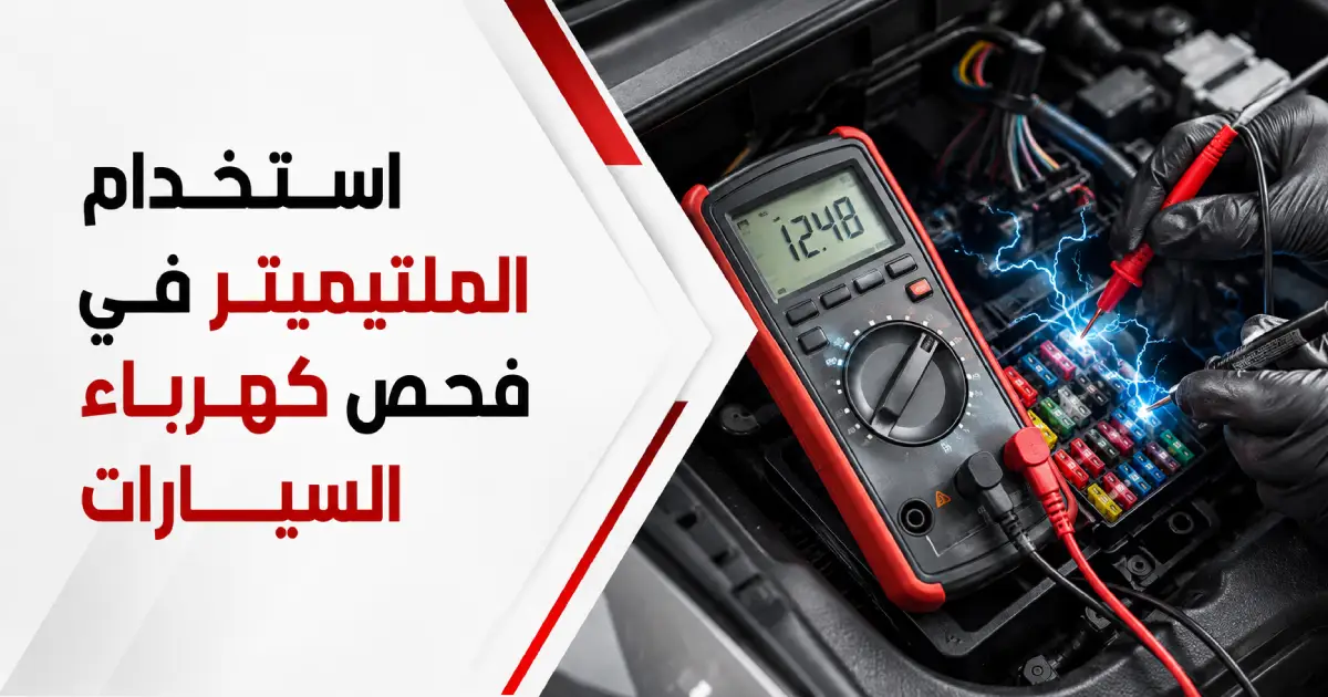 استخدام الملتيميتر في فحص كهرباء السيارات وقراءة القياسات