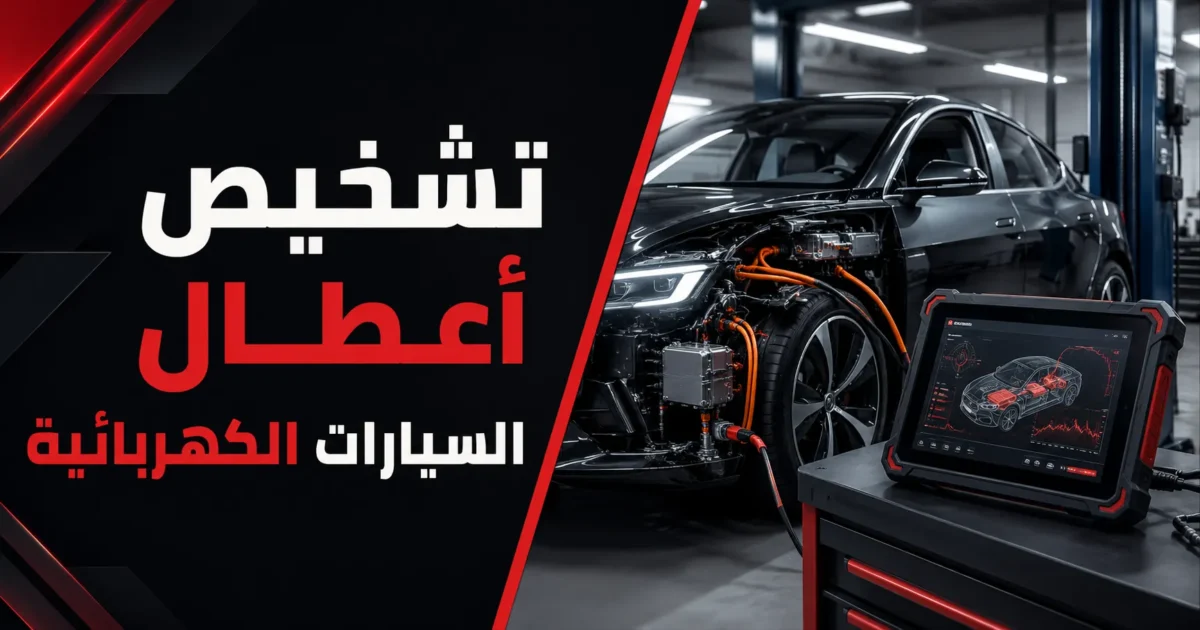 تشخيص أعطال السيارات الكهربائية: منهج فحص EV بدون تخمين