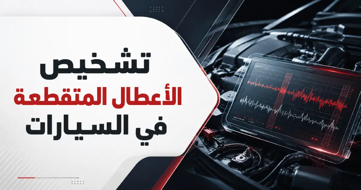 تشخيص الأعطال المتقطعة في السيارات: كيف تلتقط العطل المختفي؟