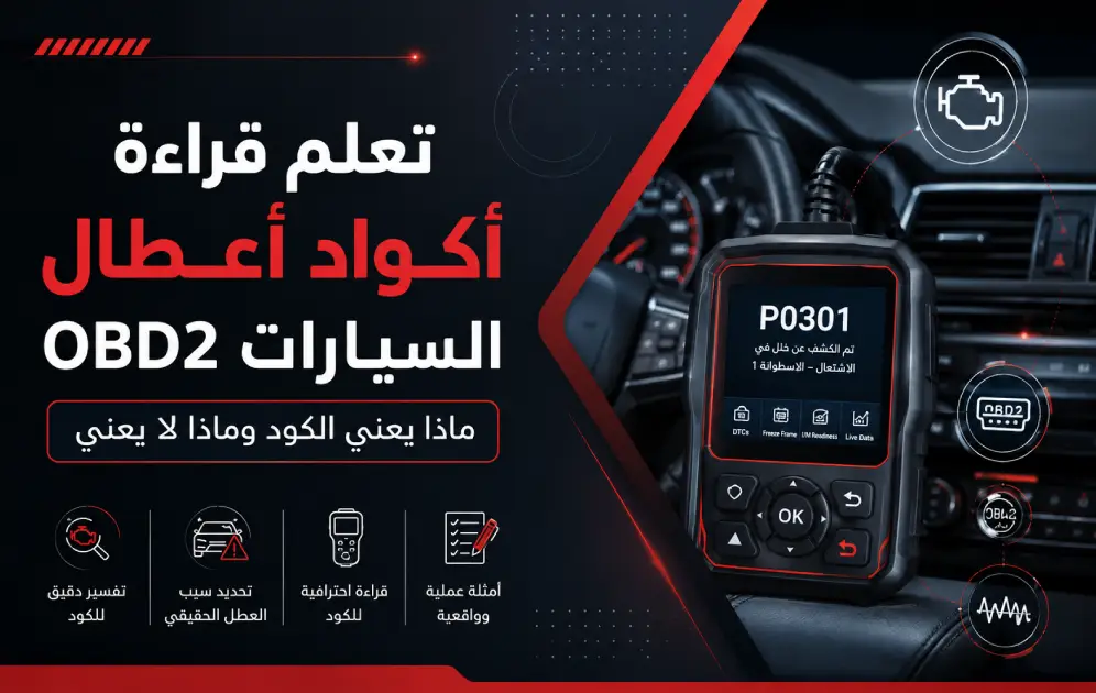 تعلم قراءة أكواد OBD2: ماذا يعني الكود وماذا لا يثبت؟