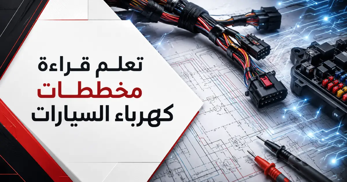 تعلم قراءة مخططات كهرباء السيارات وتتبع الأعطال باحتراف