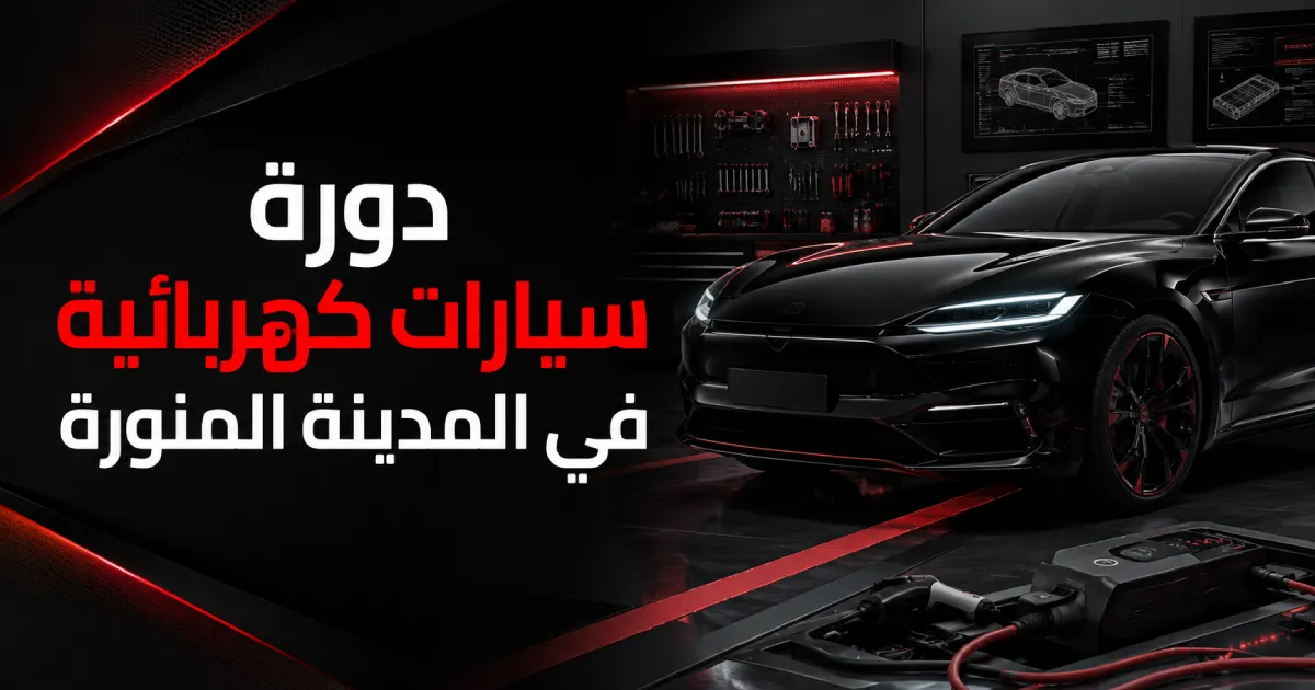 دورة سيارات كهربائية بالمدينة المنورة | تدريب EV عملي