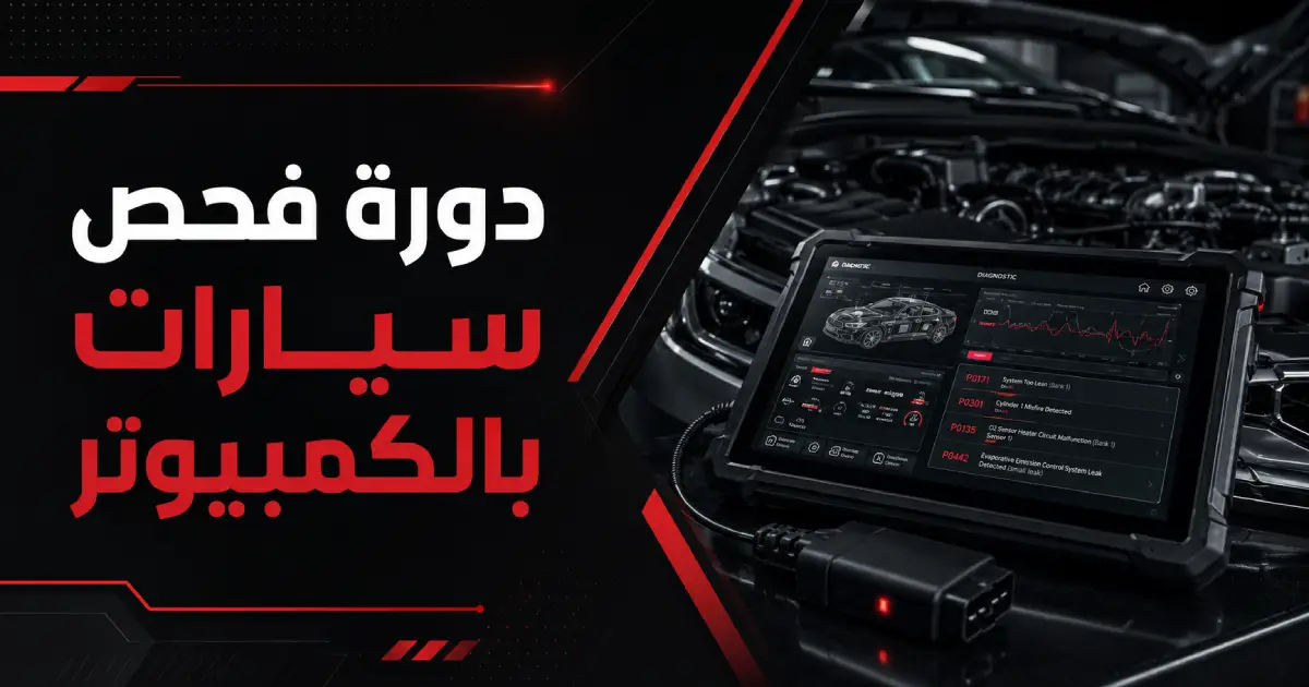 دورة فحص سيارات بالكمبيوتر: من DTC إلى تشخيص سبب العطل